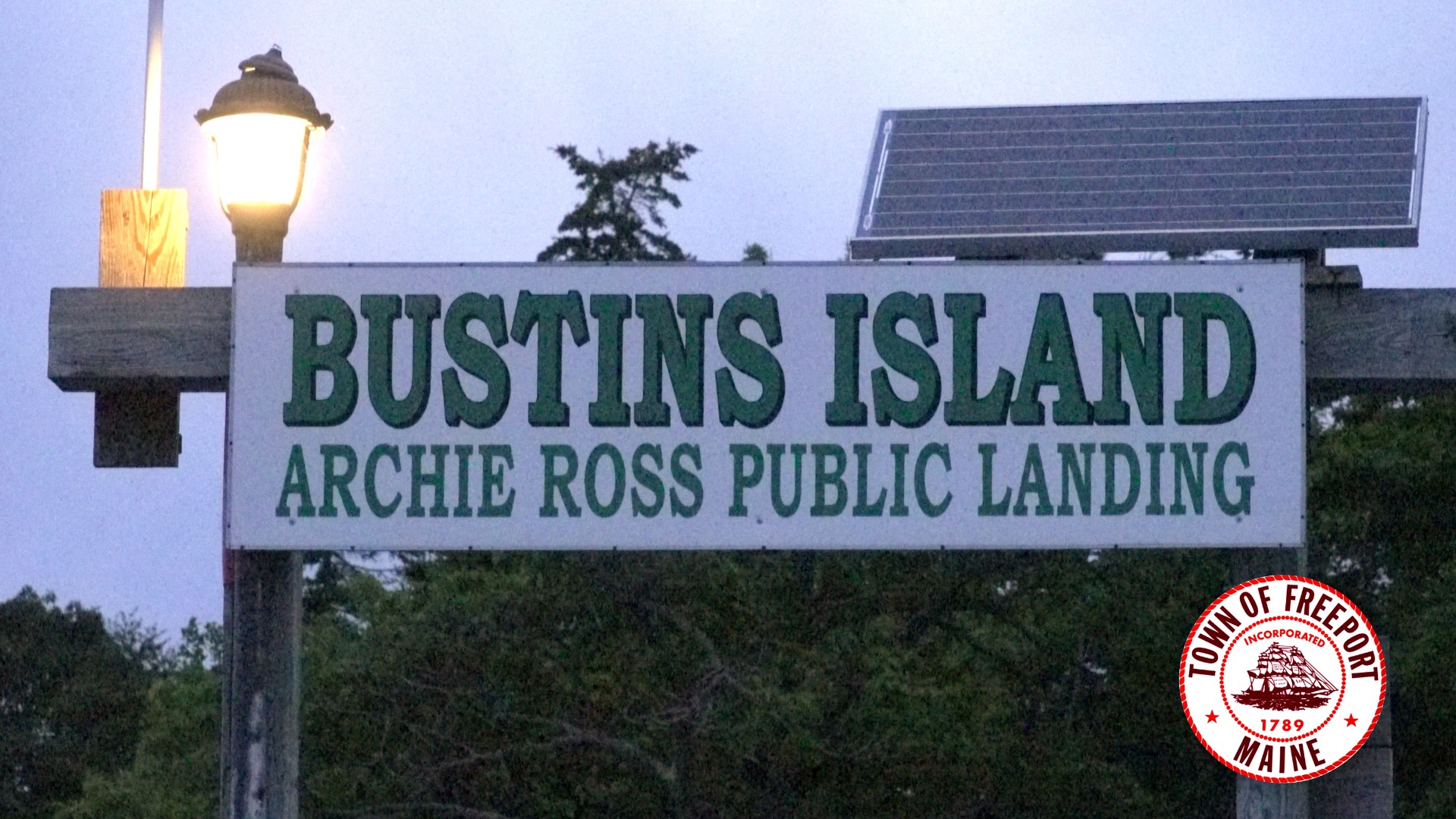 Town Council Visit to Bustins Island 2025