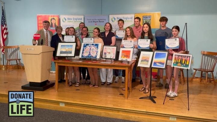 Thumbnail image for Freeport High School Organ Donation Poster Contest Awards