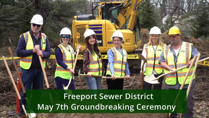Thumbnail image for Freeport Sewer District Groundbreaking Ceremony: May 7th, 2026